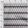 thumbnail image 1 of oneOone Silk Tabby Fabric Peacock Feather Ikat Decor Fabric Printed BTY 42 Inch Wide, 1 of 1