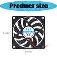 thumbnail image 2 of Quiet 80mm PC Case Cooling Fan Quiet 5V/24V Computer Cooling Cooling Fan Heat Dissipation For Gaming PC Accessories, 2 of 8