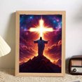 thumbnail image 2 of Pintura Jesús Lámpara Regalos Noche Led (Calidez), 2 of 9