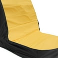 thumbnail image 4 of koolsoo Durable Seat Cover Protector Heavy Farm Vehicle Forklift Tractor Mower Dustproof Yellow Black, 4 of 9