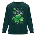 thumbnail image 4 of COM1950s Chandail à Manches Longues pour Hommes, Jour de la Saint-Patrick, Chandail Décontracté Imprimé Col Rond Manches Longues, Chandail Col Rond, Manches pour Hommes, Hauts Manches Longues, 4 of 9