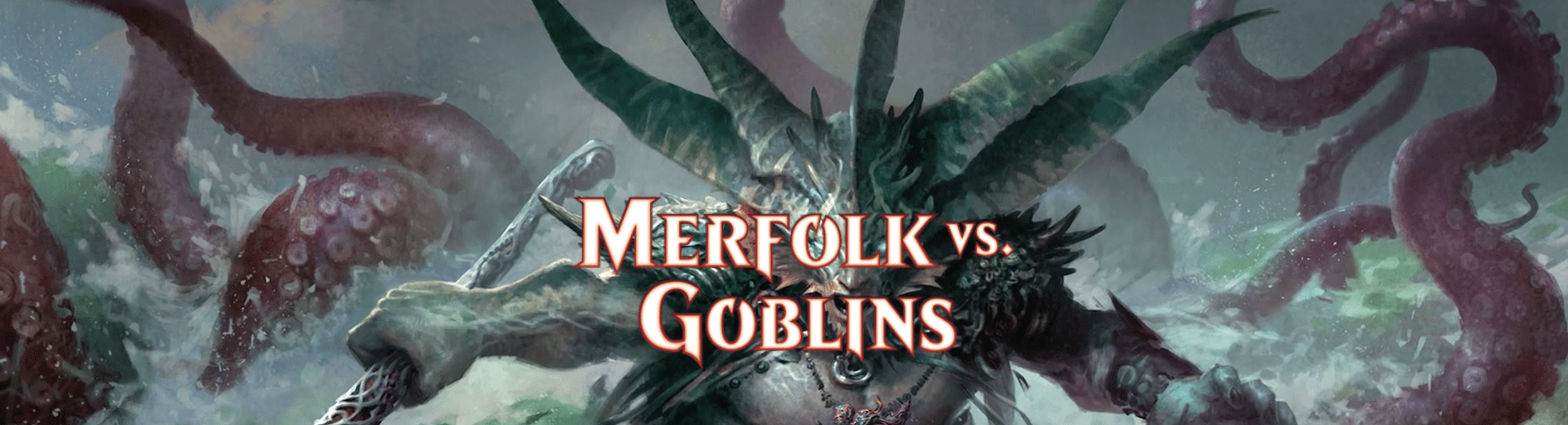 Magic The Gathering Trading Card Games Duel Decks Merfolk vs Goblins