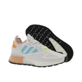 thumbnail image 2 of Adi-das ZX 2K Boost Womens size 9.5 color white athletic sneakers, 2 of 5