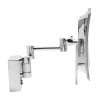 thumbnail image 6 of ALFI brand ABM8WLED-PC Polished Chrome Wall Mount Square 8" 5x Magnifying Cosmetic Mirror with Light, 6 of 7