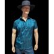 thumbnail image 2 of Camisa De Satin Caballero Grabado Animal Print, 2 of 2