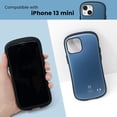 thumbnail image 3 of iFace First Class Apple iPhone 13 mini Colorful Shockproof 2 Layer Protection Heavy Duty Ergonomic Design Phone Case for Girls and Women - Coral Blue, 3 of 6