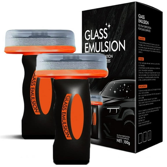 Q4 Glass Guard,Q4 Car Oil Film Cleaner,Q4 Glass Guard,Automotive Oil Film Cleaning Brush for Car Windows – Glass Cleaning Board(2pcs)