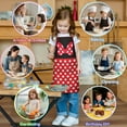 thumbnail image 4 of Boys Girls Kids Apron with Pocket,Adjustable Child Neck Strap and Bib Funny Aprons Kitchen Toddler Aprons for Cooking Baking, 4 of 6