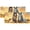 Pattern-1, variant on Horse Valance Rod Pocket Window Curtain for Kitchen Farmhouse Animal Sunflower Nature Western Country Window Treatment for Living Room Bedroom Bathroom