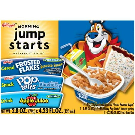 Kelloggs Jump Starts Breakfast Kit, 1 ea
