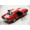 thumbnail image 4 of Kinsmart 5" 1967 Shelby GT-500 Ford Mustang Diecast Model Toy Car 1:38 Red, 4 of 4