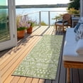 thumbnail image 6 of Addison Rugs Chantille Indoor/Outdoor Transitional Southwest Green Washable Runner Rug, 2'3" x 7'6", 6 of 6