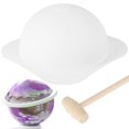 thumbnail image 1 of Muyoka Planet Mousse Cake Mold Silicona de grado alimenticio Planet Molde para hornear Antiadherente Alta temperatura con martillo de madera para galletas de helado de chocolate Muyoka Hogar, 1 of 7