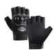 thumbnail image 3 of Guantes de ciclismo para mujeres y hombres, guantes de medio para bicicleta, guantes antideslizantes y transpirables para motocicleta y bicicleta Etiqueta gris gris, 3 of 8