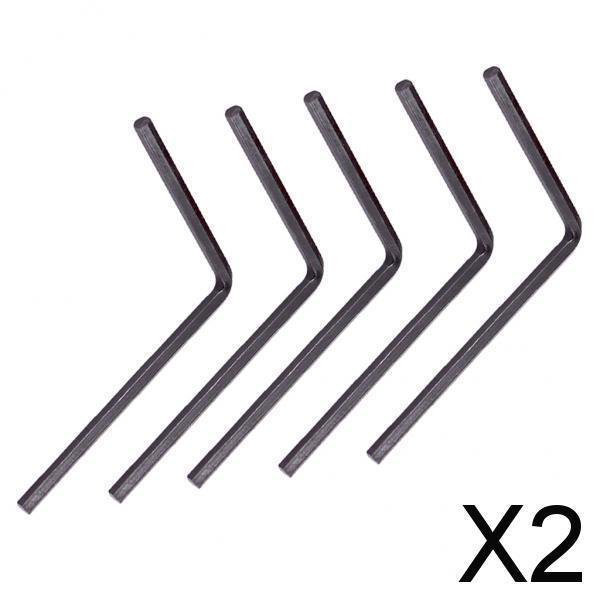 Llave Hexagonal de 2x1/8" para Accesorio de Cuello de Bajo Eléctrico 2 piezas
