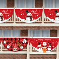 thumbnail image 2 of Bandera navideña en forma de abanico para exteriores, decoración navideña para el hogar, adorno de gota de cristal, regalo de Navidad, Año Nuevo, 2023, 2024, 2 of 4