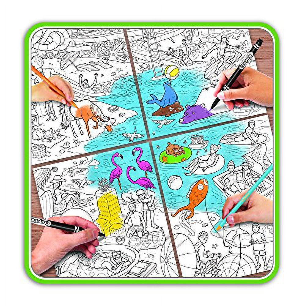 CRAYOLA 992021 Whimsical Escapes Adult Coloring Book Colouring