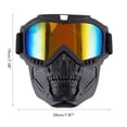 thumbnail image 4 of Gafas De Motocicleta Escudo Facial Moto Escudo Facial Gafas De Motocross A Prueba De Viento Casco De Carreras Gafas Protectoras Cubierta Facial Yuarrent OD014263-02, 4 of 6