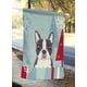 thumbnail image 2 of Carolines Treasures BB1699CHF Winter Holiday Boston Terrier Flag Canvas House Size, 2 of 4