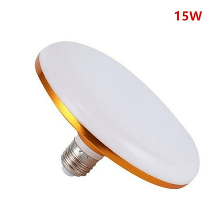 220V LED Bulb E27 Led Lamp Super Bright 15W UFO Leds Lights Indoor Cold White Lighting Table Lamps Garage Light