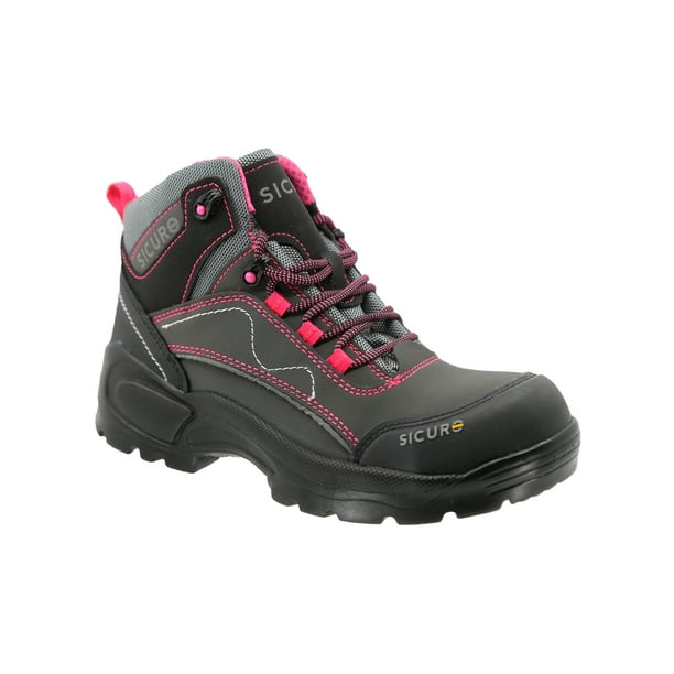 Bota Industrial con casquillo para Dama Sicuro Si50 Gris