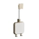 thumbnail image 5 of Kearding Soporte de ducha ajustable RecabLeght Universal 20mm soporte de cabezal de ducha montaje en pared para cabezal de ducha soporte de baño soporte Beige 2piezas Kearding CBP074675, 5 of 6