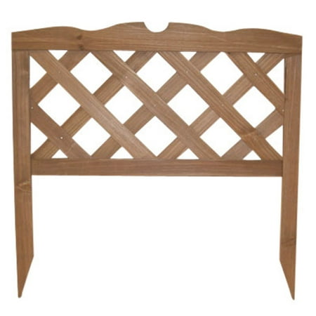 GREENES FENCE CO Border Fence, Lattice Style, 19.5 x 19-In. RC571