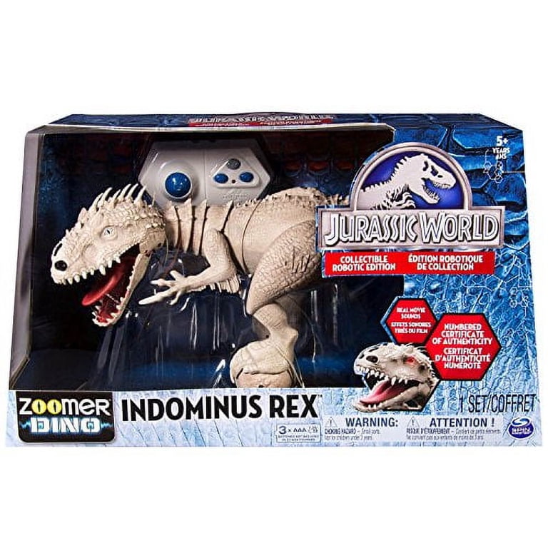 Pre-Owned Jurassic World Zoomer Dino Indominus Rex - Walmart.com