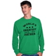 thumbnail image 5 of Worlds Greatest Farter Father Funny Men's Long Sleeve Tee T Shirt Brisco Brands M, 5 of 5