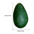 thumbnail image 2 of Toyvian 4Pcs Faux Avocados Decorative Artificial Fruit Model Ideal for Kitchen Table Decor and Display Props, 2 of 7