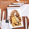 thumbnail image 5 of 36 Colors Skin Tone&Hair Art Markers, Shuttle Art Dual Tip Alcohol Based Marker Pen Set Contains 1 Blender 1 Carrying Case 1 Marker Pad for Adults Portrait,Comic, Anime, Manga, 5 of 10
