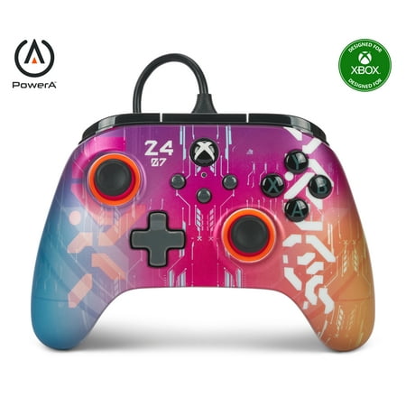 PowerA Advantage Wired Controller for Xbox Series X|S - Cyber Style