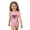 Pink, variant on CAIXIA Teen One Piece Swimsuit Girl Bathing Suit Adjustable Straps Hawaiian Girl Swimsuit Kids Ruffle Hollow Out Lightweight Girl Swimwear Swim Suit