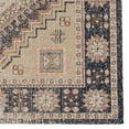 thumbnail image 7 of Contemporary Home Living 2' x 3' Medallion Flower Border Area Throw Rug - Cream and Navy Blue, 7 of 7