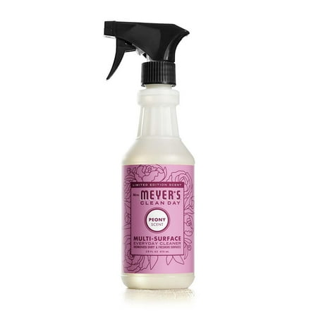 Mrs. Meyer's Clean Day Peony Scent Multi-Surface Everyday Cleaner Spray - 16 oz- Pack of 2