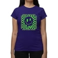 thumbnail image 3 of Keep Smiling Drip Face Crop Tee Women's -SelectDesign Designs, 3 of 4