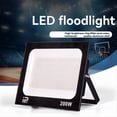 thumbnail image 5 of Reflector LED de 200 W, Impermeable, para Exteriores, Garaje, Gimnasio, Puerta de Calle, Lámparas de Pared, Reflectores., 5 of 5