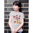 thumbnail image 2 of Vintage Aesthetic Japanese Emoji Graphic Youth's T-shirt, 2 of 4