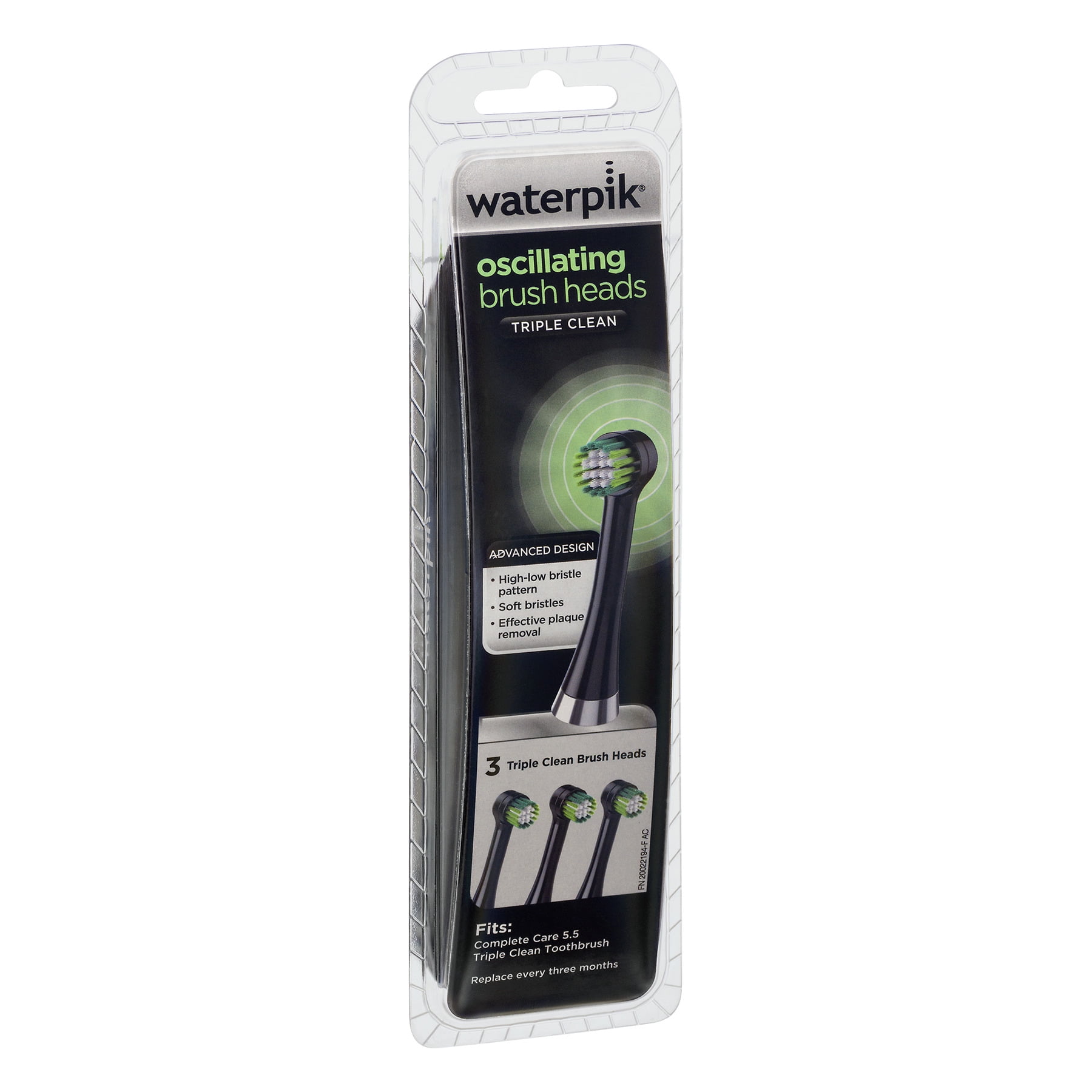 Waterpik Triple Clean Complete Care Replacement Brush Heads, Whi 並行輸入品 Waterpik Complete Care 5.0 Water Flosser + Sonic Electric Toothbrush  WP-861, White