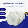 thumbnail image 4 of Tholdsy 110V 260V LED PIR Sensor de movimiento infrarrojo con interruptor de luz automático, 4 of 6