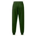 thumbnail image 4 of Ladies' Straight Leg Pants Fashionable Solid Color High Waist Drawstring Pockets Elastic Waist Casual Pants Sweatpants For women, 4 of 6