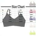 thumbnail image 2 of Annhoo Bras for Women No Underwire Crewneck Plain Lightweight Breathable Wireless Brassiere Casual Fashion Clothes, 2 of 3