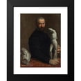 thumbnail image 2 of Paolo Veronese 11x14 Black Modern Framed Museum Art Print Titled - Alessandro Vittoria (ca. 1580), 2 of 5