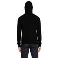 thumbnail image 2 of Threadfast Apparel Unisex Triblend Full-Zip Light Hoodie XL Solid BLK Trblnd,302Z, 2 of 3