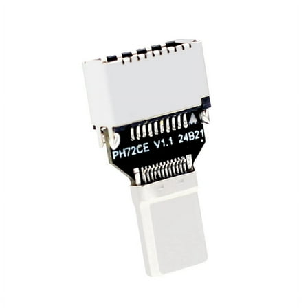 USB3.2 Type-C Male to Type-E Female Adapter 20Gbps Computer Case Front Type-E Adapter for Computer Motherboard Expansion