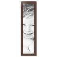 thumbnail image 2 of ArtToFrames 10" x 43" Honors Mahogany with Gold Picture Frame, 10x43 inch Brown Wood Poster Frame (WOM-5156), 2 of 7