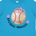 thumbnail image 4 of Inktastic Baseball Princess- Tiara Girls Toddler T-Shirt, 4 of 5