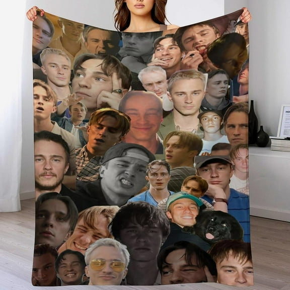 Soft and Comfortable Warm The Wool Drew Star Starkey Blanket Fan Gift Suitable for Room Sofa Bed Car Lets Trip Camping Sofa Decoration Merch Rafe Star Cameron Blanket 30x40