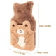 thumbnail image 2 of Leak-Proof Hot Water Bag Winter Use Brown Plush Material Relieve Muscle Soreness Function 1Set, 2 of 4