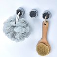 thumbnail image 3 of SUSHANG 3PC Kitchen Bathroom Holder Self Adhesive Wall Dish Towel Hook Round Wall for Bathroom, Kitchen and Home, Wall, Cabinet, Garage, No Drilling Required, 3 of 8